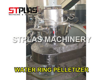 Sistema plástico do granulador do anel da água da máquina dos grânulo para a reciclagem do PE dos PP
