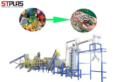 plástico do HDPE 500kg/h que lava reciclando o equipamento da lavagem de garrafa do HDPE da máquina