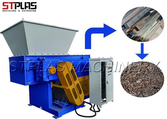 Waste Plastic Bag Shredder Machine / Industrial Plastic Grinding Equipment