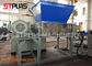 Máquina Shredding Waste do plástico da sucata/única retalhadora 300-1000kg/Hr do eixo
