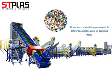 3000kg/plástico de H que recicla o equipamento para o material do PE dos PP, economia de energia