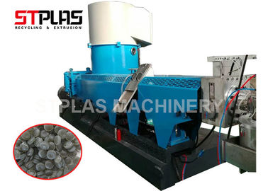 Máquina de reciclagem plástica Waste da pelota para o filme do PE dos PP, sacos tecidos, fibras materiais