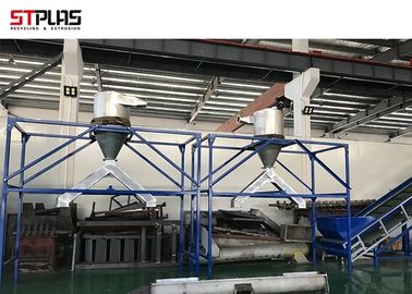 ANIMAL DE ESTIMAÇÃO plástico semiautomático do esmagamento e da máquina de lavar que recicla a máquina