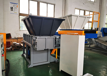 Desperdice uma máquina plástica da retalhadora do eixo 110kw com as lâminas D2
